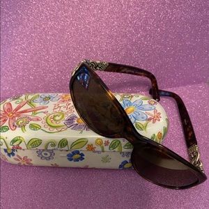 Brighton Sabrina Sunglasses In tortoise color